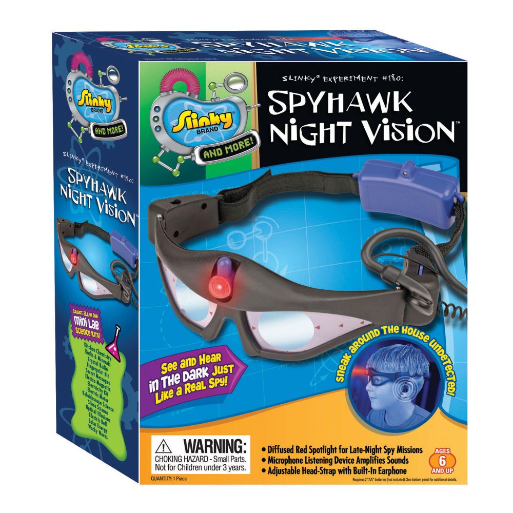 Slinky Science Spyhawk Night Vision Goggles at Kmart.com