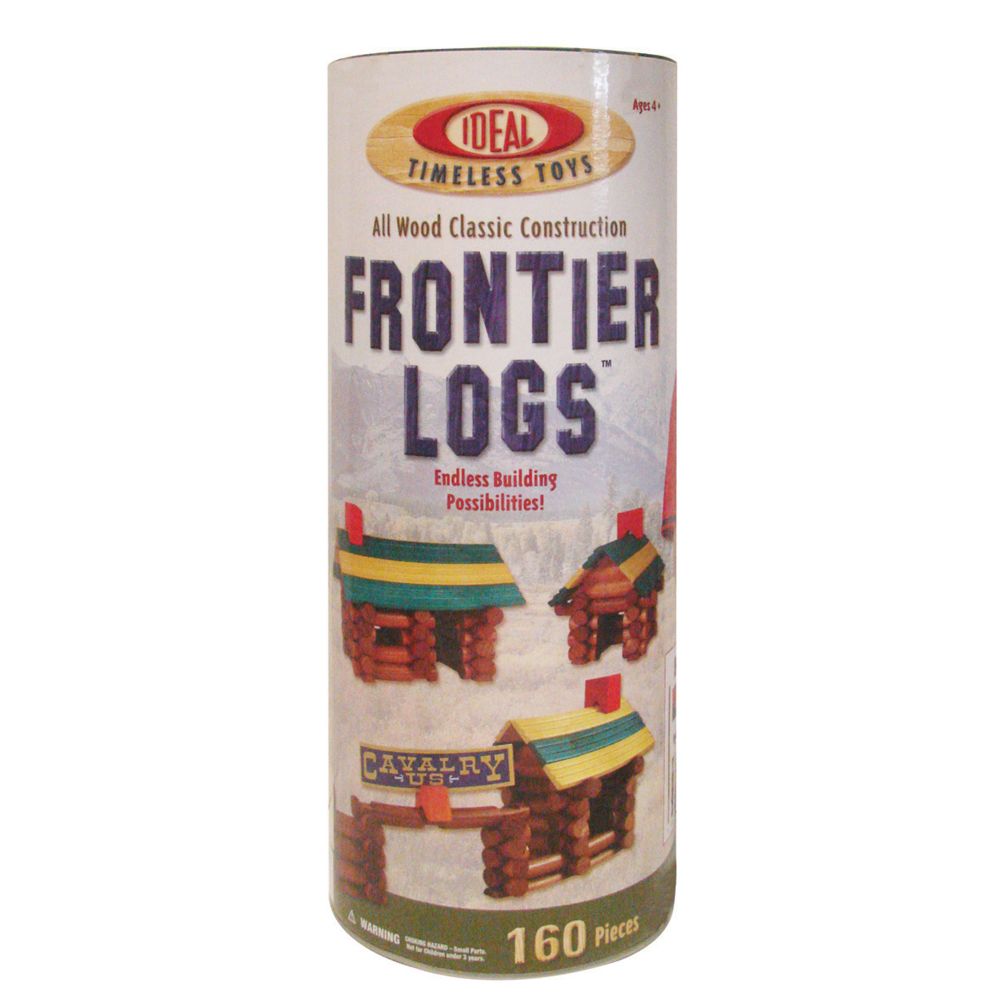 160pc. Frontier Logs in Canister at Kmart.com