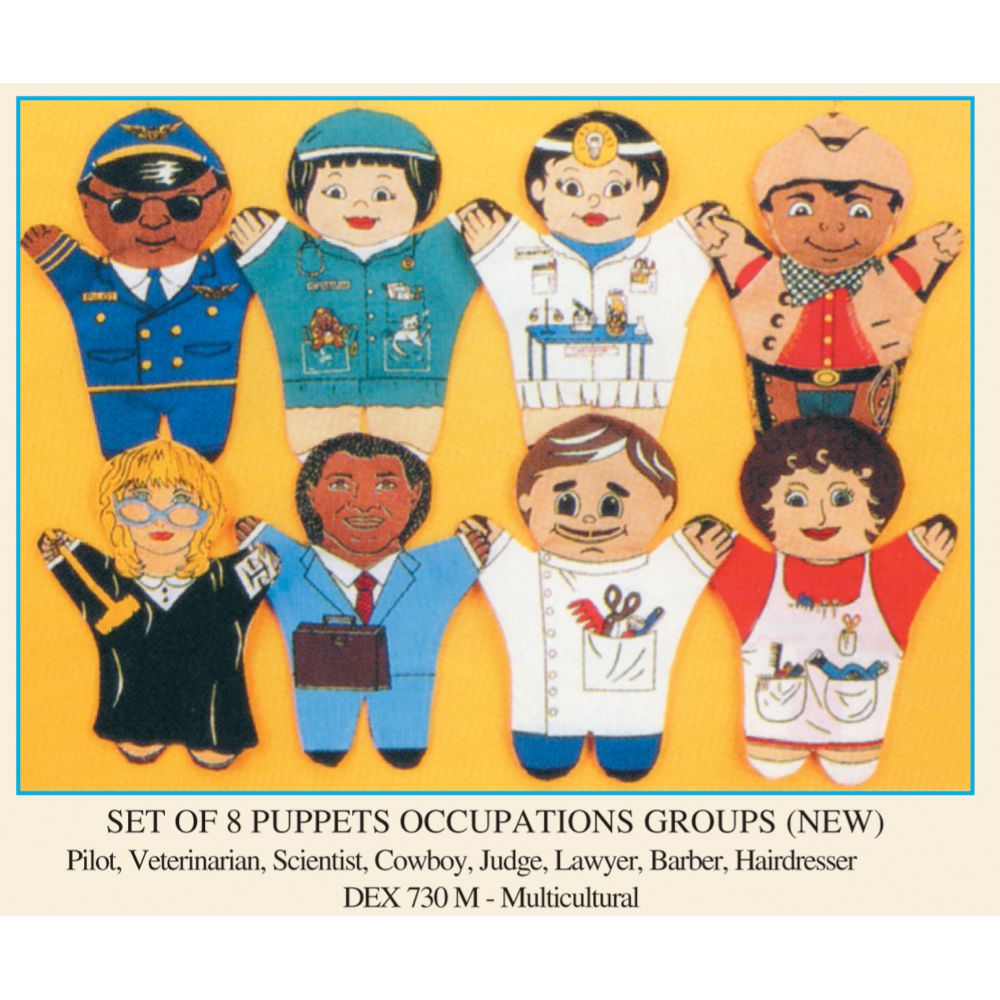 Dexter Set/8 puppets Occupations at Kmart.com