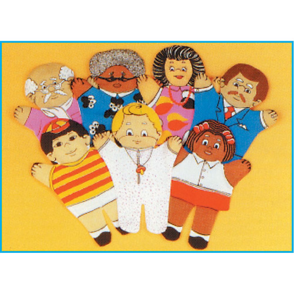 Dexter Set/7 puppets Multicultural Family at Kmart.com