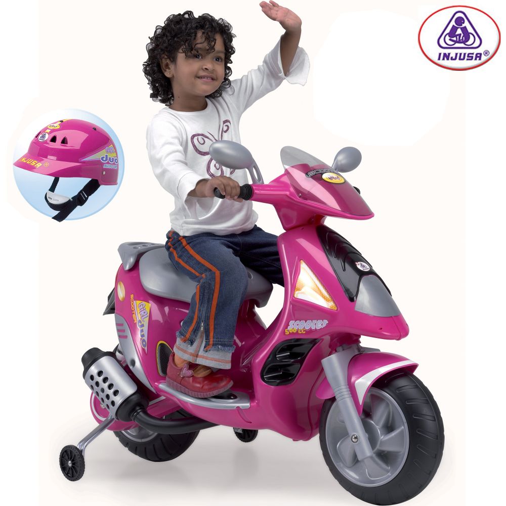 Injusa Scooter Duo Pink Children's Toys
