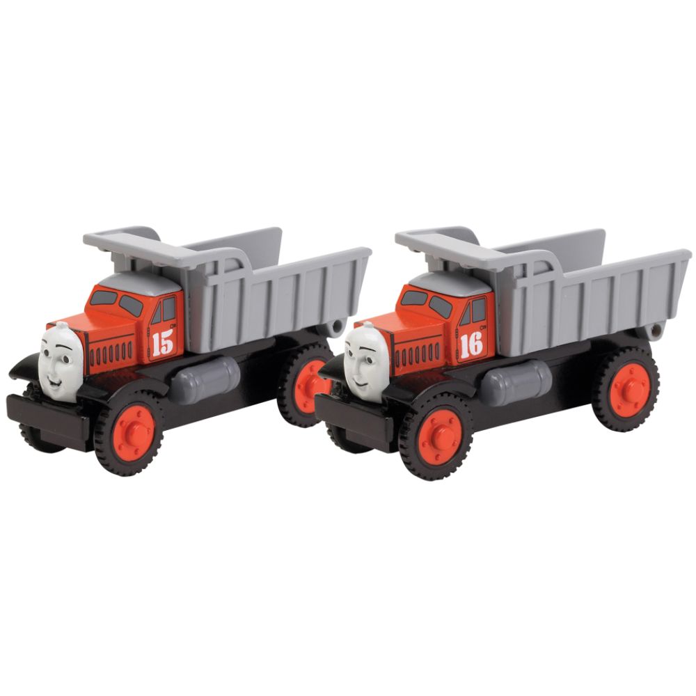 Learning Curve Thomas Wooden Railway - Max & Monty the Dump Trucks
