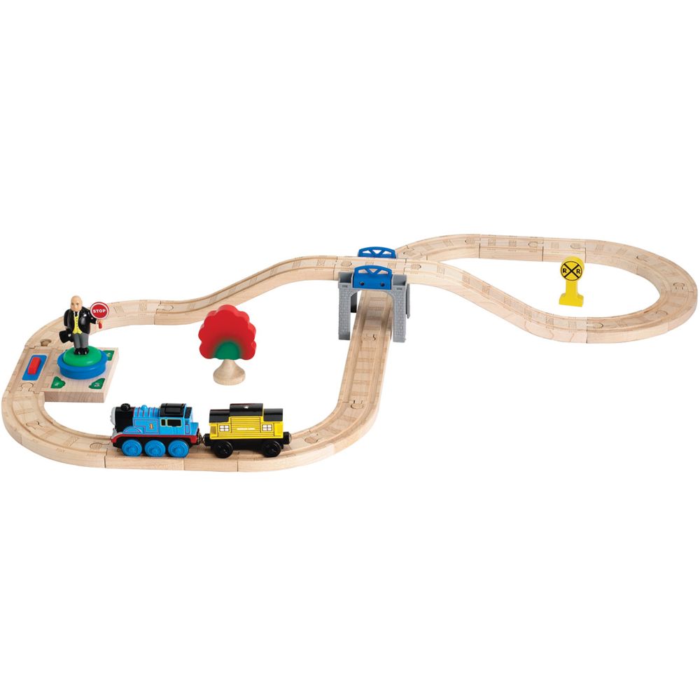 Learning Curve Thomas Wooden Railway - Battery-Powered Sir Topham