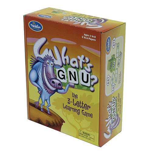 Think fun What's GNU? Game Children's Toys