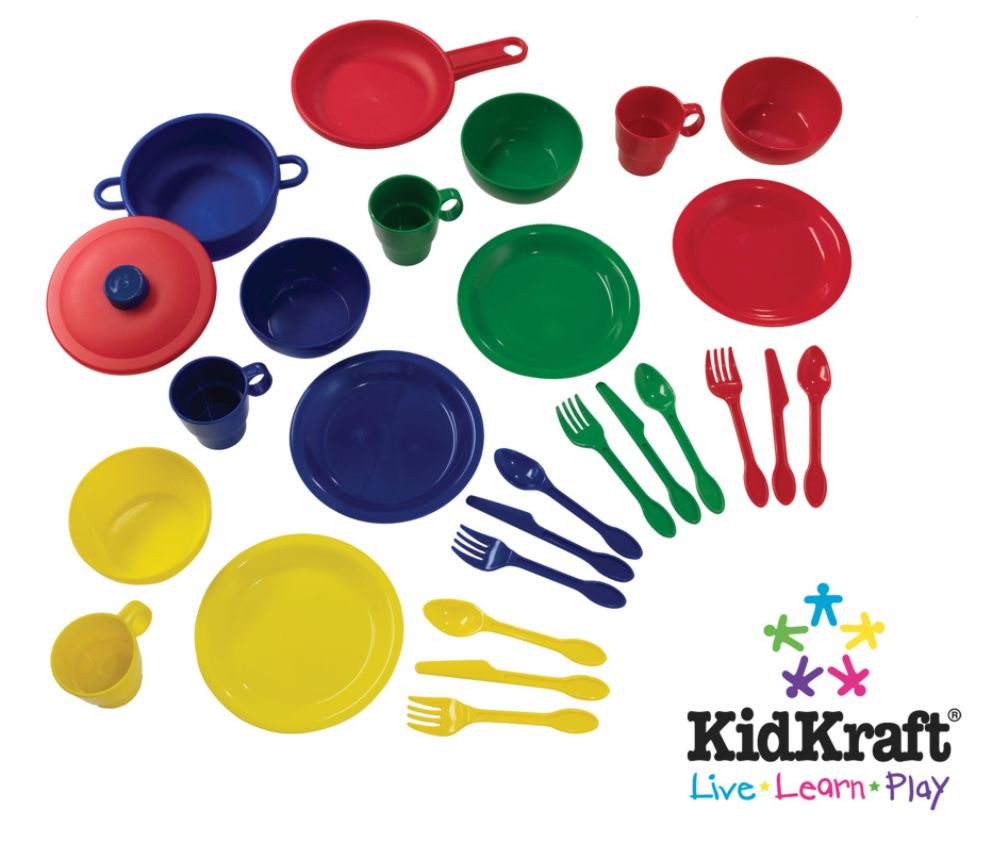 Kidkraft 27 pc Cookware Playset - Primary Children's Toys