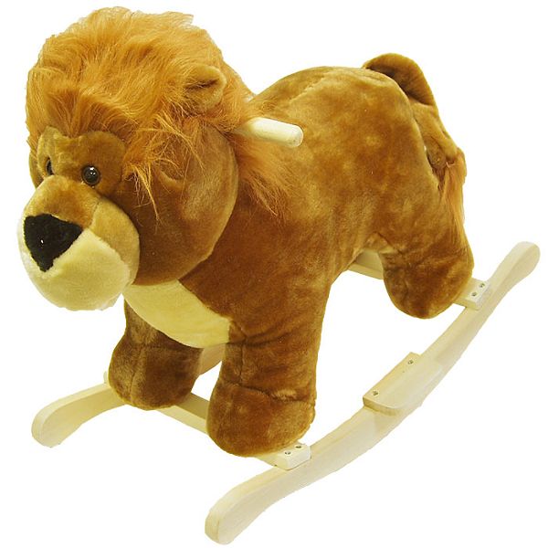 Happy Trails Lion Plush Rocking Animal Best Price