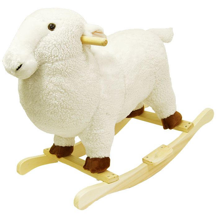 HAPPY TRAILS Lamb Plush Rocking Animal at Kmart.com