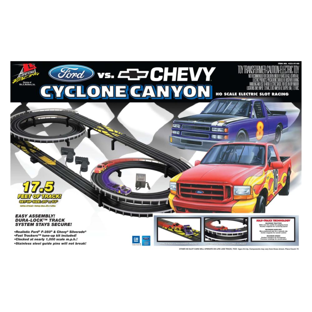 Life Like Ford vs. Chevy Cyclone Canyon at Kmart.com