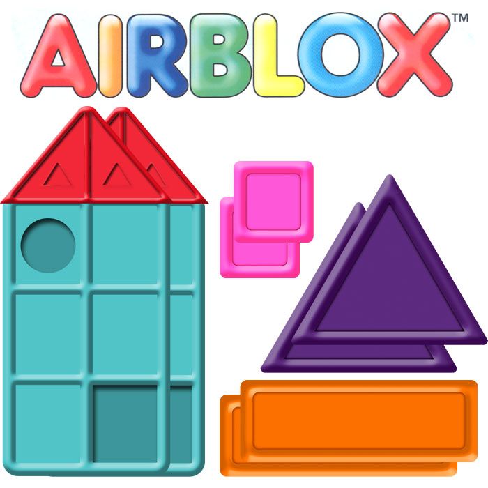 AirBlox 10 Piece Set - Build a Play House - Great Gift Children's Toys