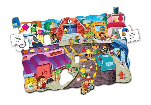 Learning Journey Puzzle Doubles Search and Learn Down My Street at Kmart.com