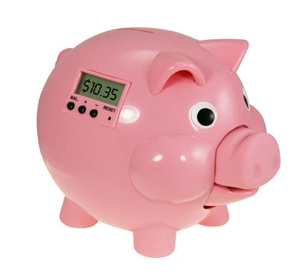 Learning Journey Pig E Bank Pink Edition with LCD Children's Toys