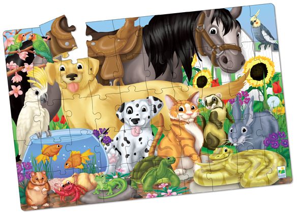 Learning Journey Puzzle Doubles Fun Facts! Animal Friends at Kmart.com