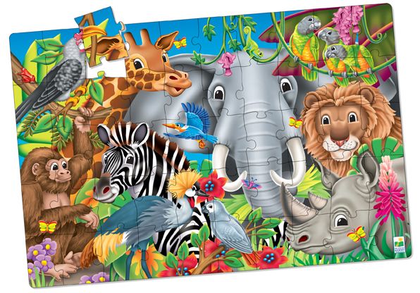 Learning Journey Puzzle Doubles Fun Facts! Animals of the World at Kmart.com