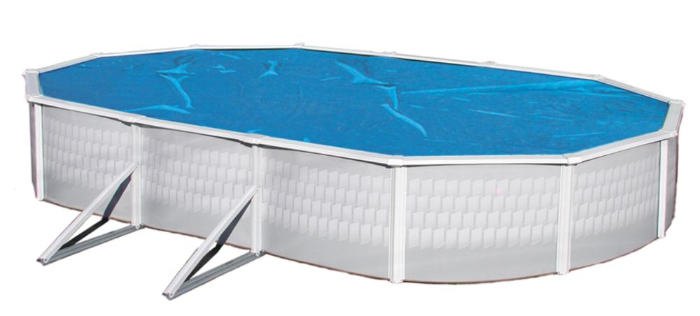Swim Time 12' x 18' Oval 8 Mil Blue Solar Blanket For Above Ground Swimming Pools at Sears.com