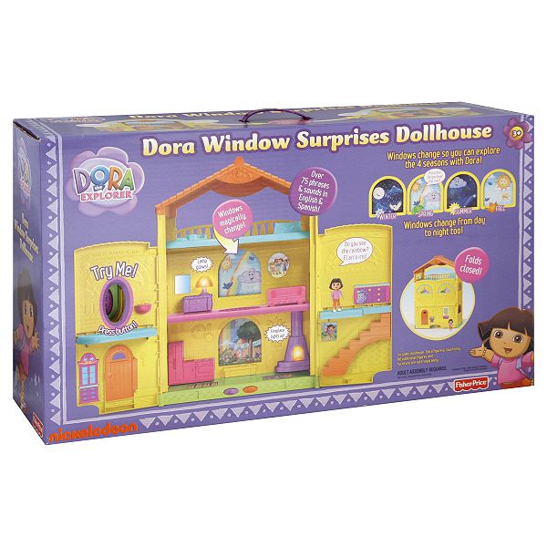 Dora The Explorer Dora Window Surprises Dollhouse, 1 Dollhouse