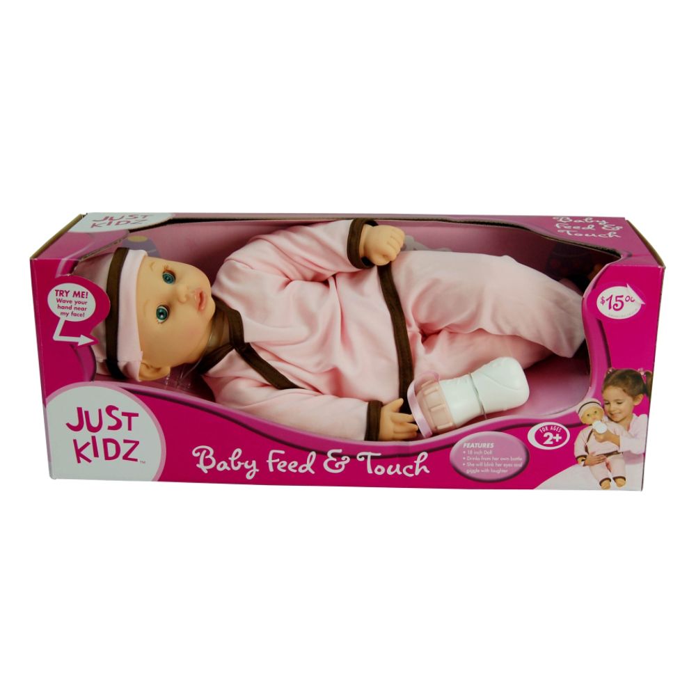 Just Kidz Feed N Touch Baby Children's Toys
