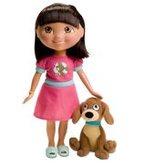 Fisher-Price Dora Loves Puppy Fashion Doll