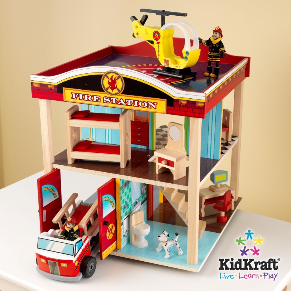 Kidkraft Fire Station Set at Kmart.com