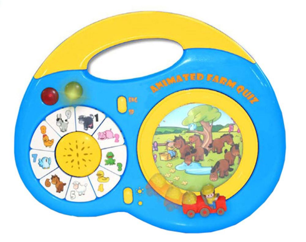 Kidz Delight Animated Farm Quiz Children's Toys