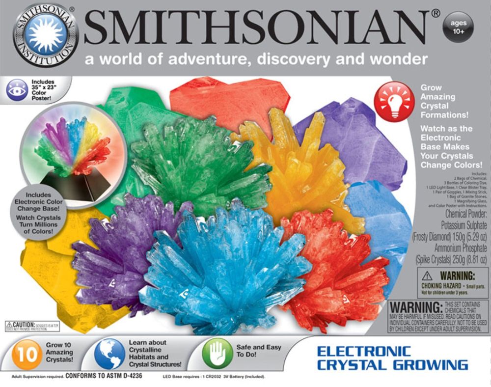 NSI Electric Crystal Growing Kit Children's Toys