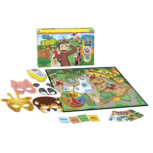 I Can Do That Games Curious George Hide & Seek Zoo Children's Toys