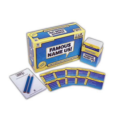 Discovery Bay Games Famous Name Us! Children's Toys