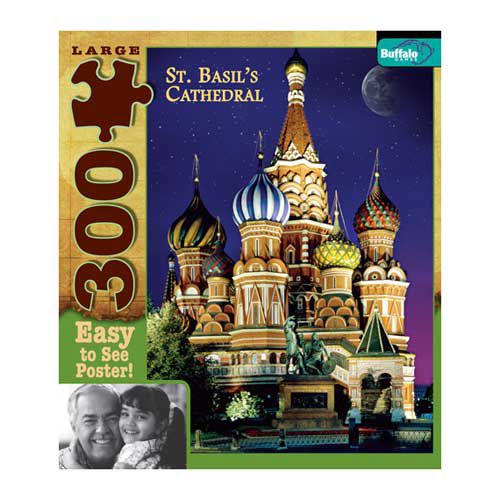Buffalo Games Moscow-St. Basil's Large Piece
