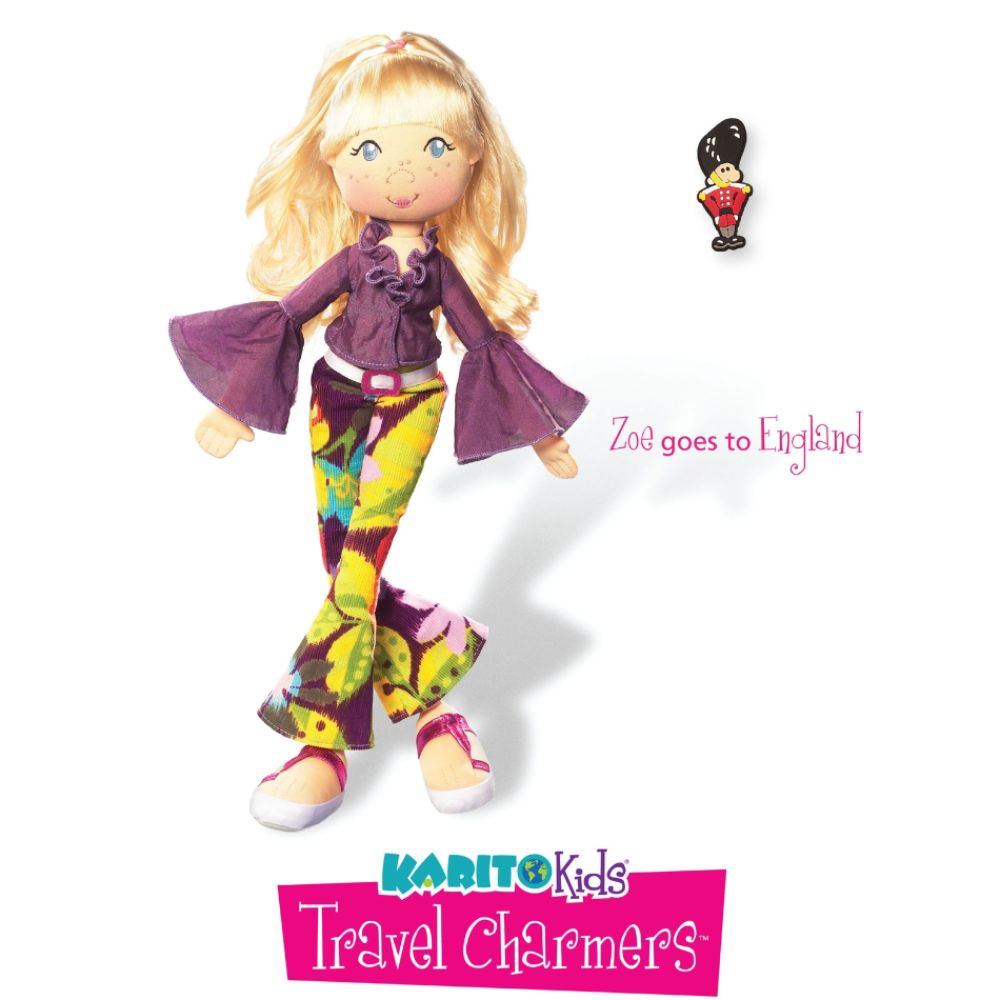 Karito Kids Zoe Travels to England Children's Toys