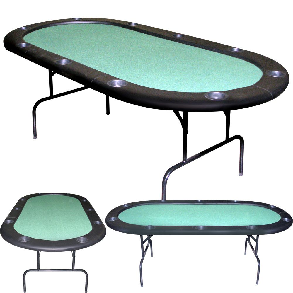 Trademark Poker 84 inch Texas Holdem Green