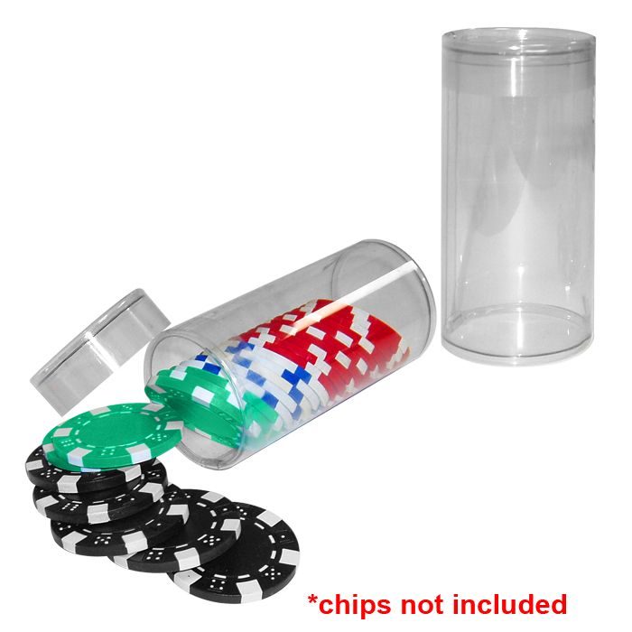Trademark Poker Poker Chip Storage Tube - 25
