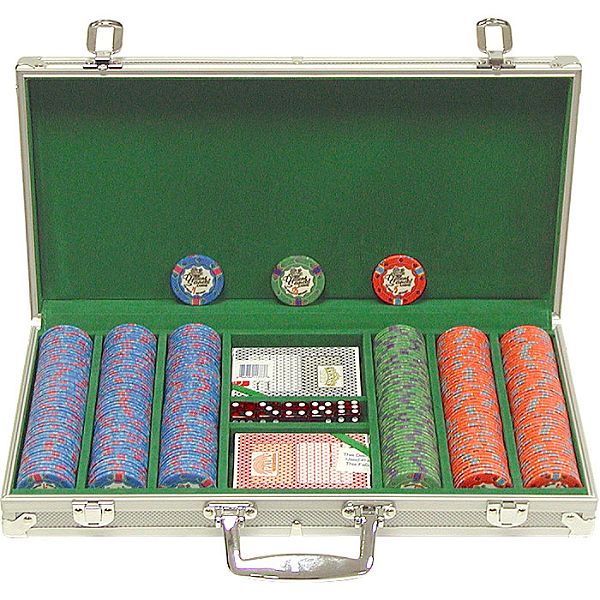 300 10g Chip Desert Sands Casino Poker Set W/aluminum Case 10-DSANDS-300S