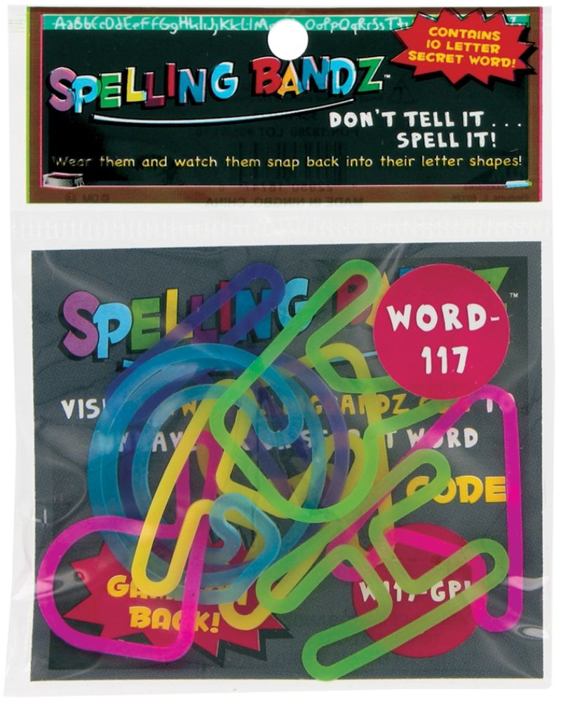 DM Merchandising Spell Bandz Wrist Band Bundle (Five 10-packs) at Kmart.com
