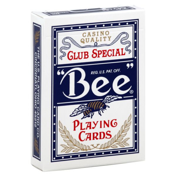 Bee Playing Cards, Club Special, Standard Size, 1 deck