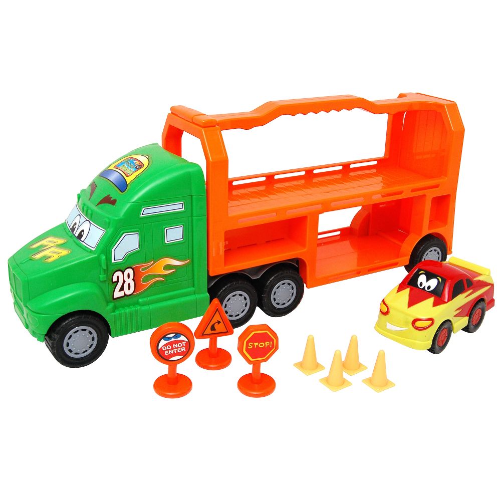 Just Kidz Racing Rascal Auto Carrier - A Kmart Exclusive by 