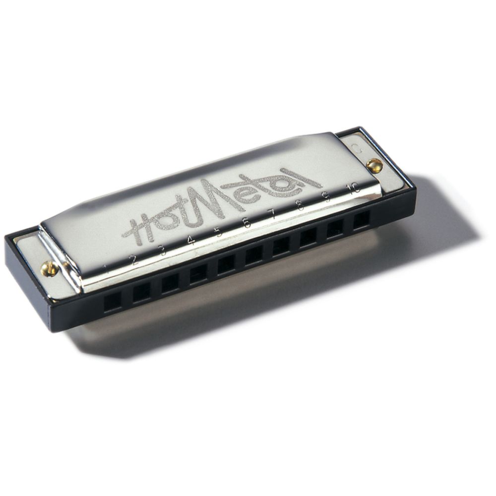 Hohner_Brand Hot Metal Harmonica Key of G