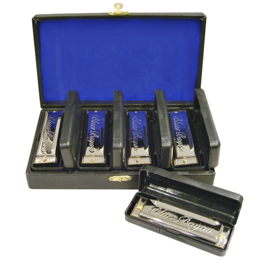Synsonics BLUES BAYOU 5 PIECE HARMONICA SET at Kmart.com