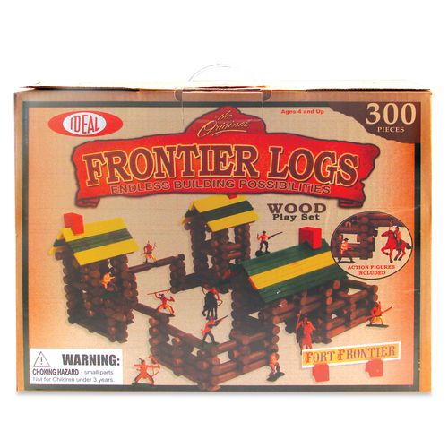 300pc Frontier Logs Building Set with 20pc. Action Figures at Kmart.com