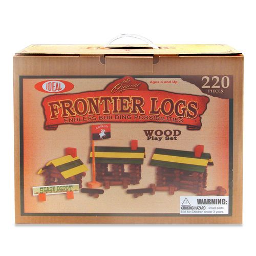 220pc. Frontier Logs in Canister at Kmart.com