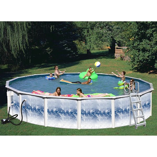 " Heritage Opal Above Ground Pool Package - 15