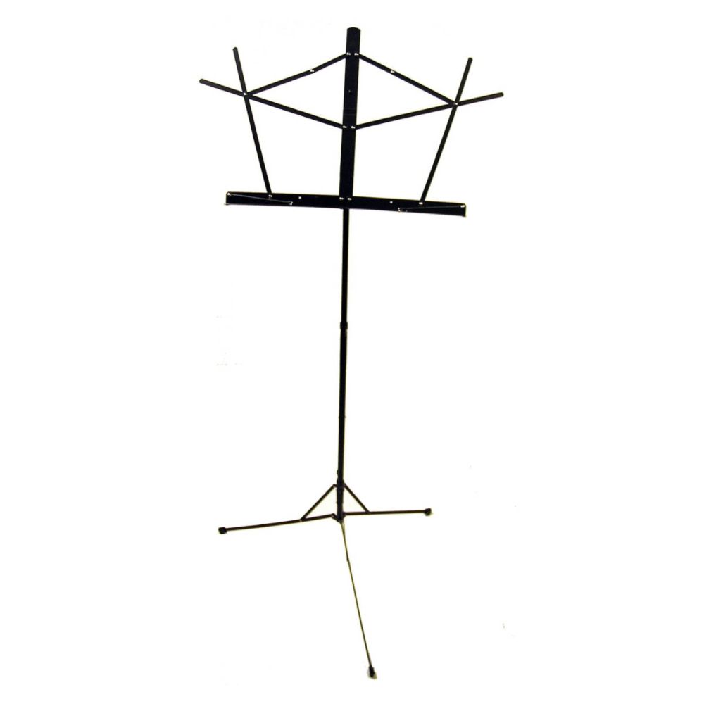 On Stage Folding Music Stand, Black