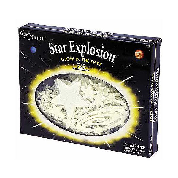 Glow in the dark Star Explosion