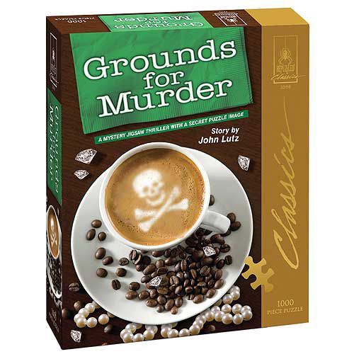 Grounds For Murder Classic Mystery Jigsaw Puzzle at Kmart.com