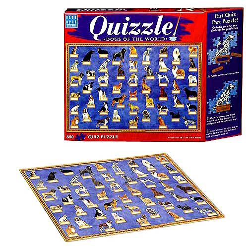 Quizzle - Dogs of the World Jigsaw Puzzle