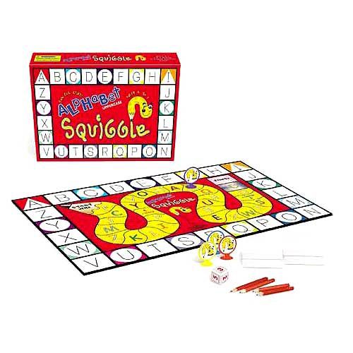 Alphabet Squiggle Game Children's Toys