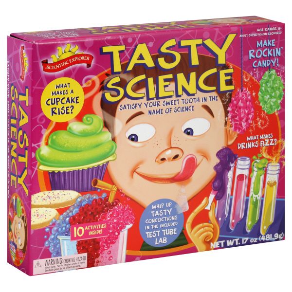 Scientific Explorer Tasty Science Kit, 1 kit [17 oz (481.9 g)]