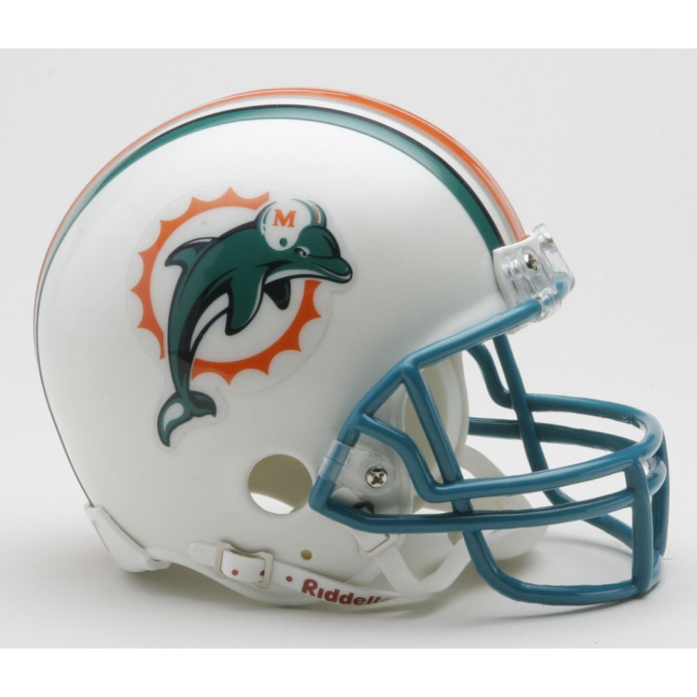 Riddell Miami Dolphins Mini Football Helmet