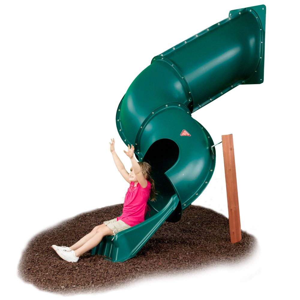 Swing-N-Slide Tunnel Twister Slide - Green at Sears.com