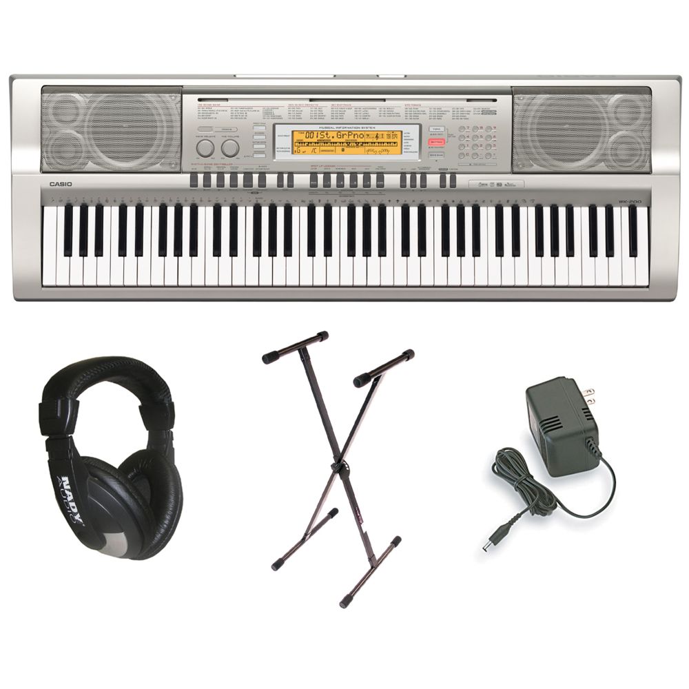 Casio Premium Pack with Power Supply, Keyboard Stand and Professional Closed Cup Ste at Sears.com