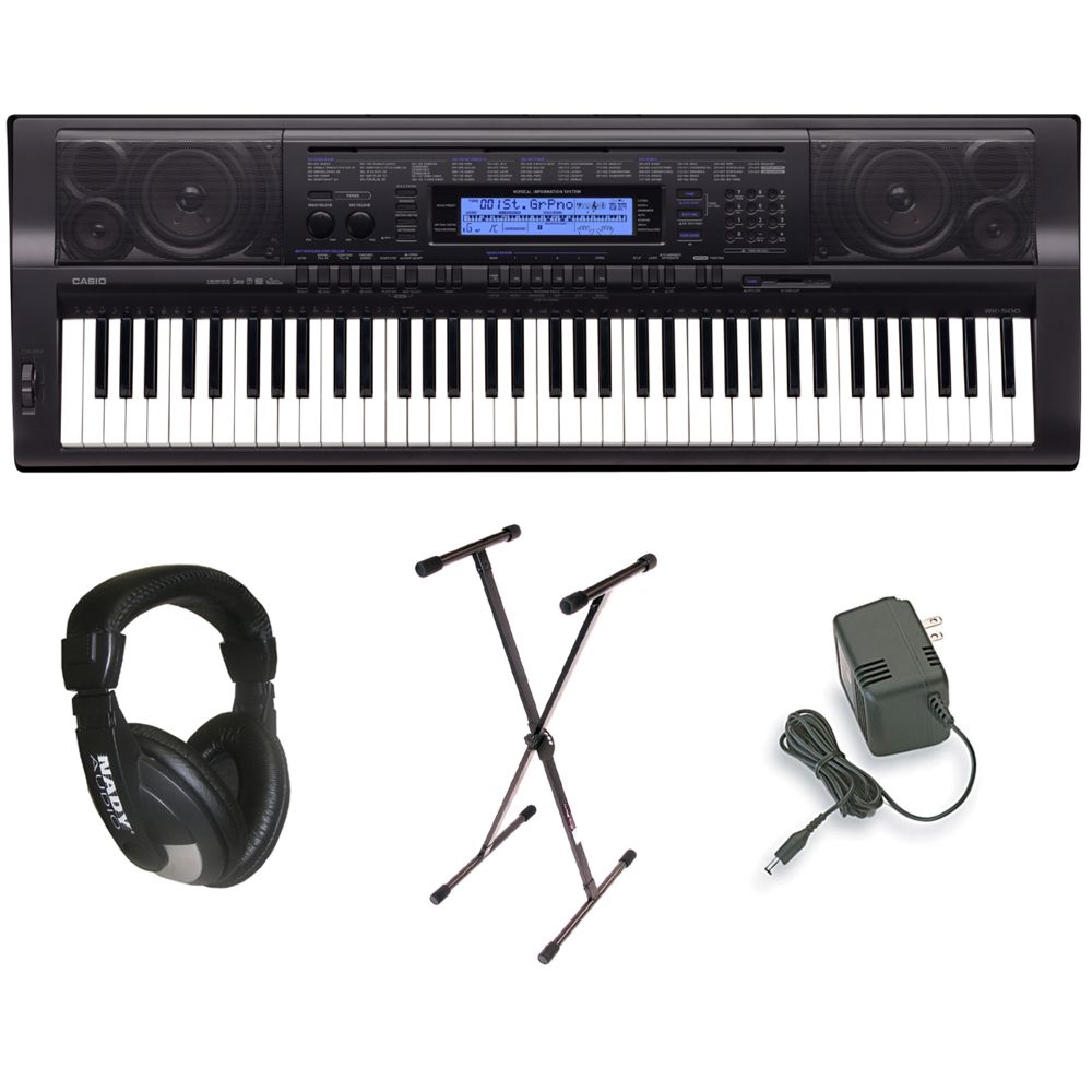 Casio Premium Pack with Power Supply, Keyboard Stand and Professional Closed Cup Ste at Sears.com