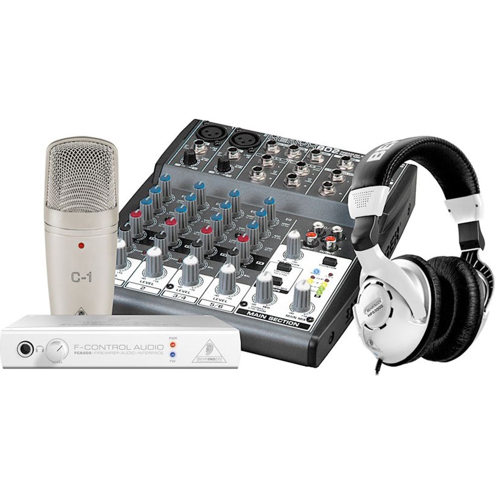 Behringer Podcastudio FireWire Podcast Recording Package Children's Toys